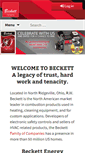 Mobile Screenshot of beckettcorp.com